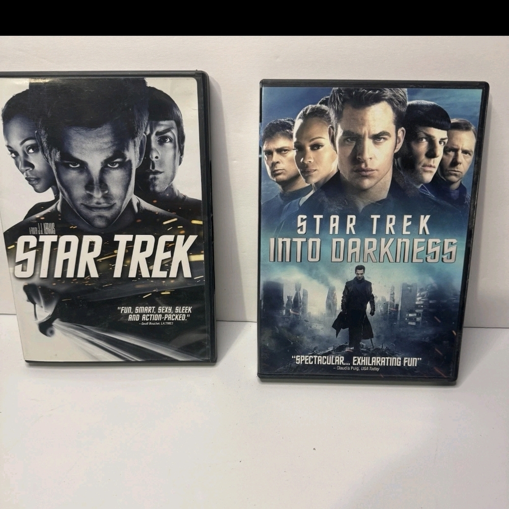 Star Trek DVD Collection - Black and Blue Covers